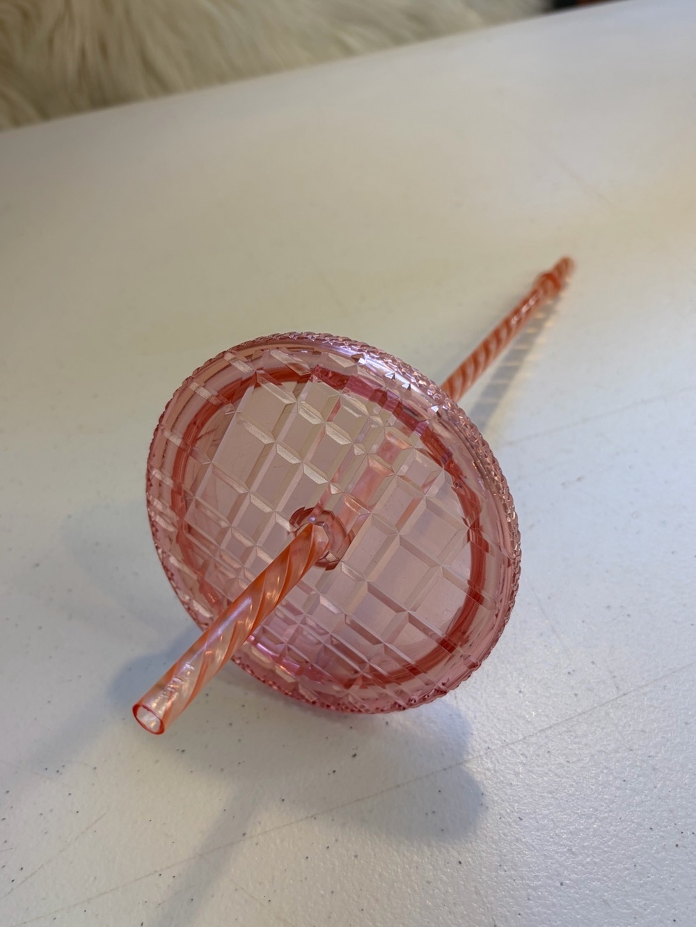Replacement Lid Straw Starbucks 2021 Holiday Jeweled Tumblr Venti Pink Rose Gold